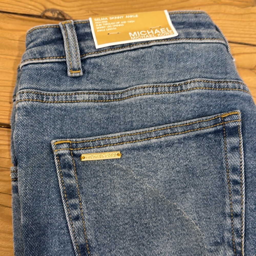 Michael Kors Selma Skinny Ankle Jeans, high rise, SZ 8 ⭐️NWT⭐️